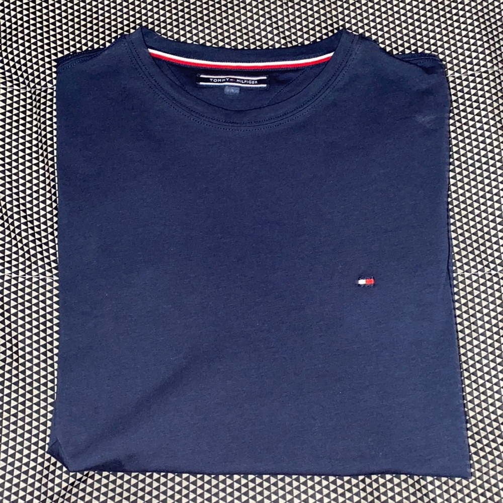 Blue Tommy Hilfiger Shirt